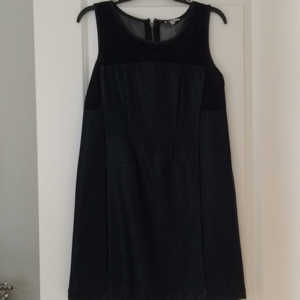 Buffalo David Bitton Black Faux Leather Dress